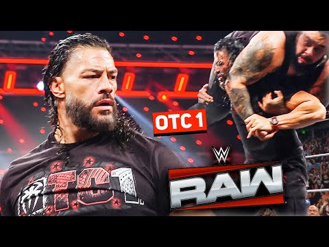 ROMAN REIGNS RETURNS ON WWE RAW!!