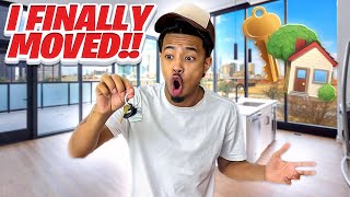 I FINALLY MOVED.. NEW BEGINNINGS😢 | VLOGTOBER DAY1
