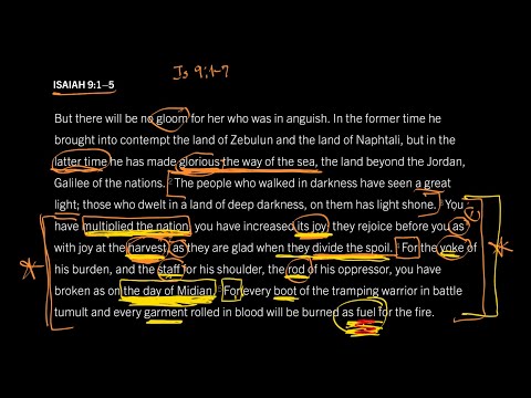 Isaiah 9:1–7 // Part 2 // Yoke Broken, Joy Soaring, Enemies Serving