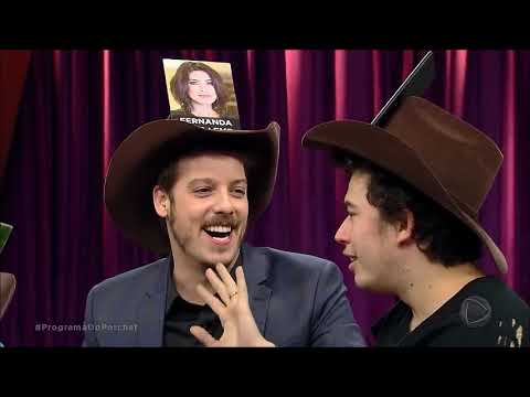 Porchat, Whindersson, Tirullipa e De Luca se divertem no Quem Sou Eu?