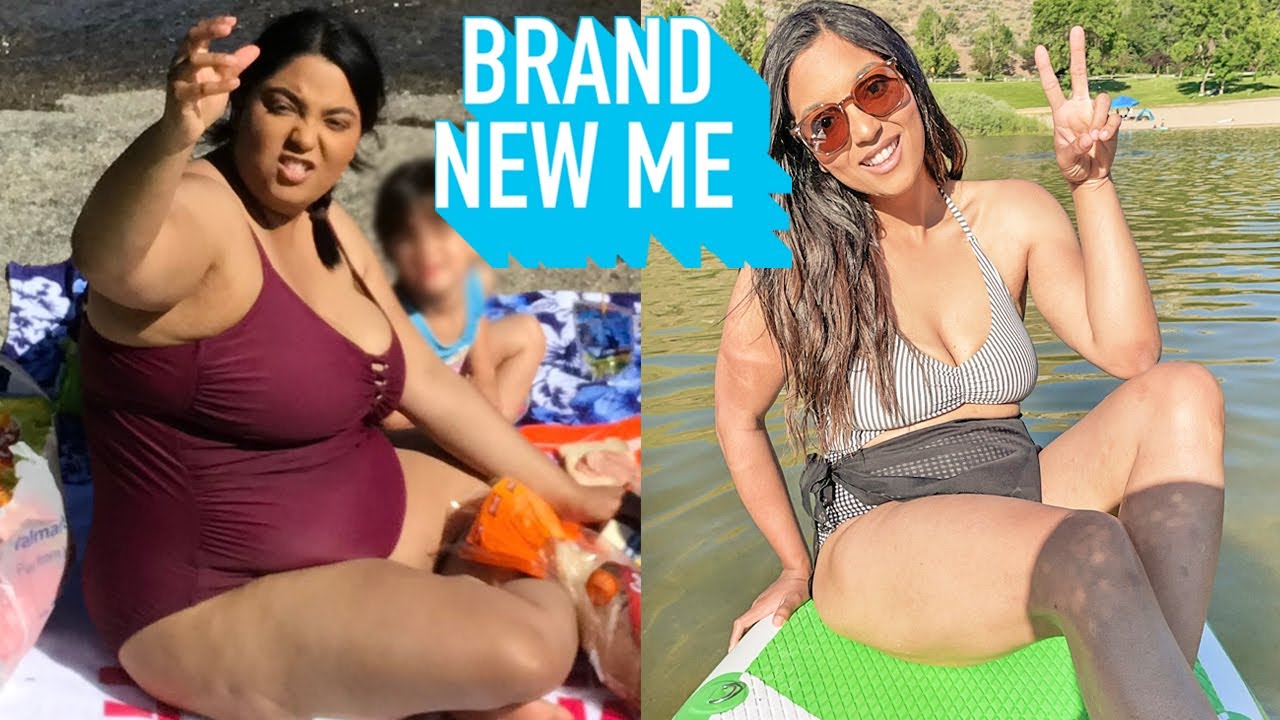 I was scared to wear a swimsuit - now i'm 100lbs down - brand new me
