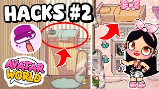 DECORAÇÕES DE QUARTOS  NO PAZU AVATAR WORLD / HACKS,  HOUSE MAKER,MANSÃO, NATURAL CHIC #2