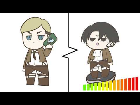 絶対に笑ってはいけないリヴァイとエルヴィン
