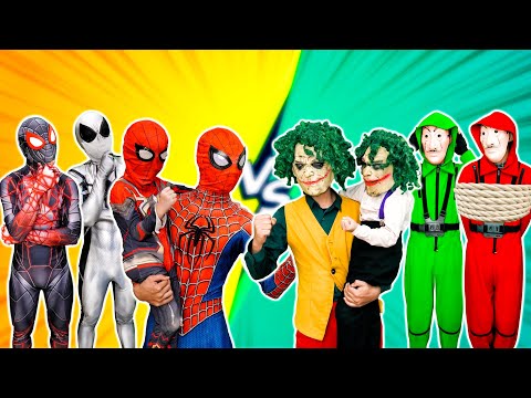 Kế Hoạch Làm Bạn Của Nhện Nhí Và Joker Nhí... !!! || Small Family TV