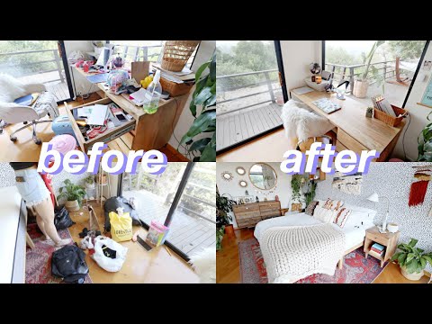 Deep Cleaning/Decluttering My Room for the First Time in TWO YEARS!