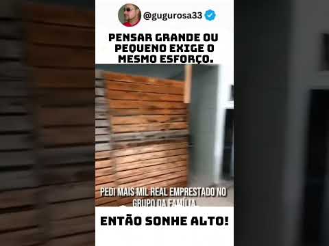 Sonhe alto e viva com propósito #shortvideo #ideias #success