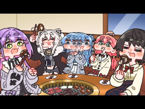 【手描き】しいたけが食べられないすいちゃん【星街すいせい/ホロライブ/hololive/切り抜き】