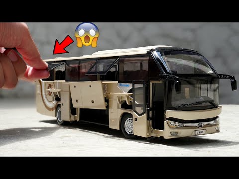 Unboxing of Most Amazing Miniature Yutong Bus 1:43 Scale Diecast Model (that you never seen before)