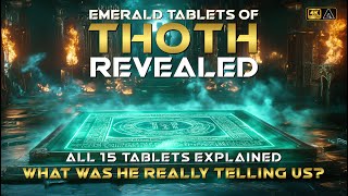 Emerald Tablets Revealed - What Was Thoth REALLY Telling Us?