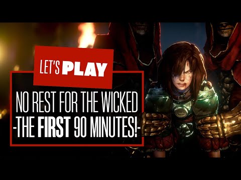 No Rest For The Wicked Gameplay Preview - THE FIRST 90 MINUTES!