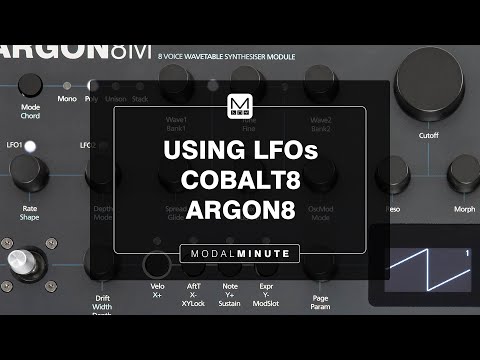 Modal Minute #38 – Easy LFO Assignments for ARGON8 and COBALT8