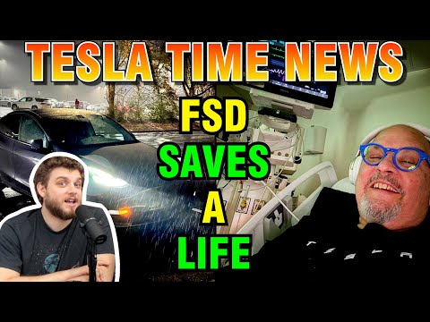 Full Self-Driving Saves A Life! | Tesla Time News 397
