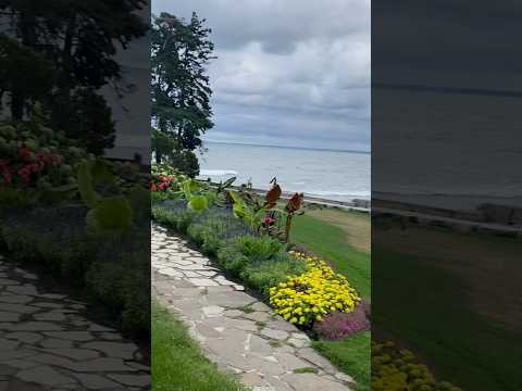 A sanctuary on the water’s edge: A glimpse into a lakeside dream! #gairlochgardens #lakefrontliving