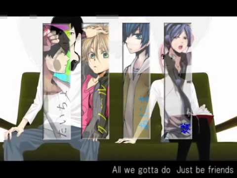 【合唱4人】Just Be Friends【キー：+2】