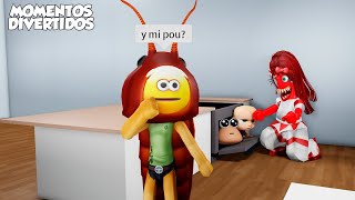 NIÑERA MALVADA EN BROOKHAVEN MOMENTOS DIVERTIDOS (PARTE 2) (ROBLOX)