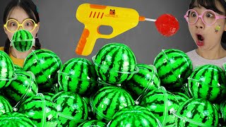 수박젤리 Watermelon Jelly Mukbang 먹방