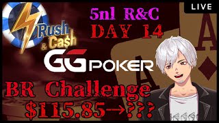 【BRChallenge】 5nl  R&C DAY14【GG POKER】