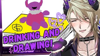 We Got Commissions and Drinks, Let's Have Some Fun! (Drunk Incubus Art