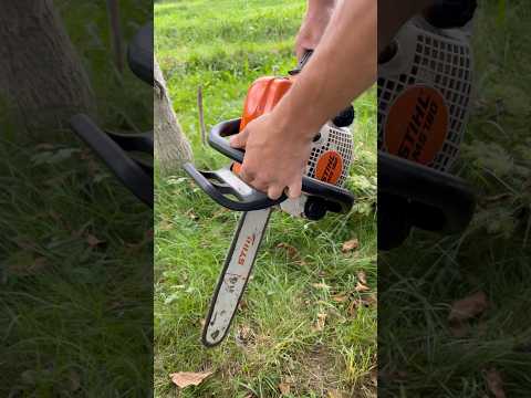 Холодний запуск STIHL