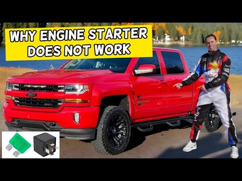 WHY ENGINE STARTER DOES NOT WORK CHEVROLET SILVERADO  2014 2015 2016 2017 2018 2019