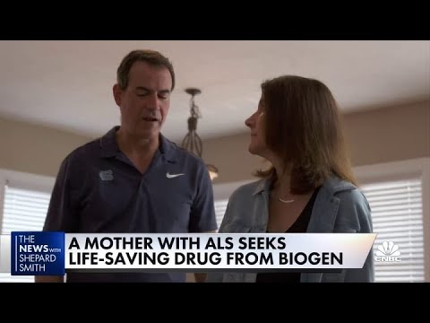 Mother with ALS seeks life-saving drug from Biogen