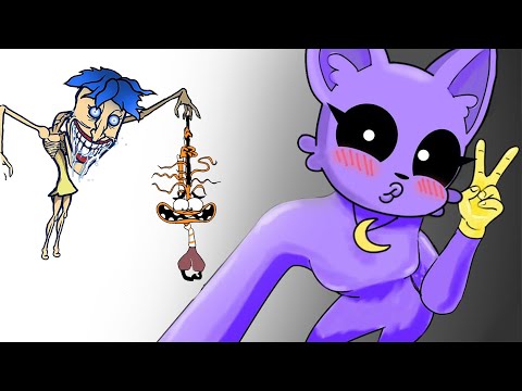 "Creepy INSIDE OUT 2" & Smiling Critters VS Catnap - Poppy Playtime Animation