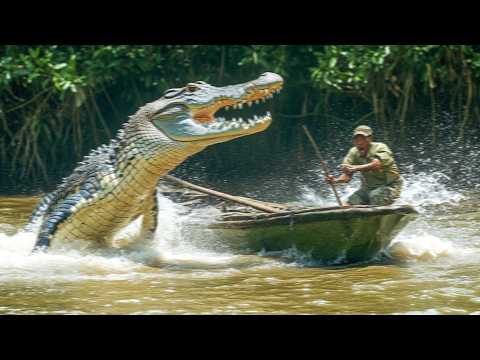 When Crocodiles Go On A Rampage Caught on Camera!