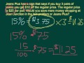 Calculating Discounts and Percentages