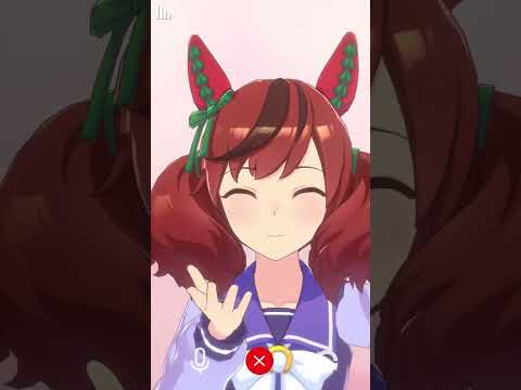 【トゥルルルルルン♪】ネイチャとビデオ通話だ！ #shorts #ウマ娘