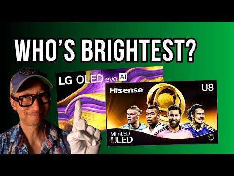 Brightest OLED TV vs Brightest MiniLED TV — at Walmart!