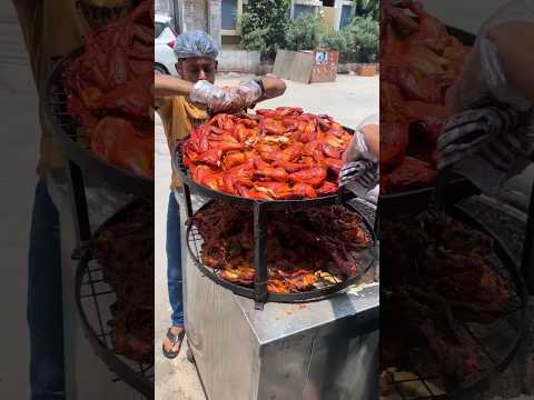 How Hyderabad’s Famous Chicken Mandi is Actually Made! #foodieshorts #shortvideo