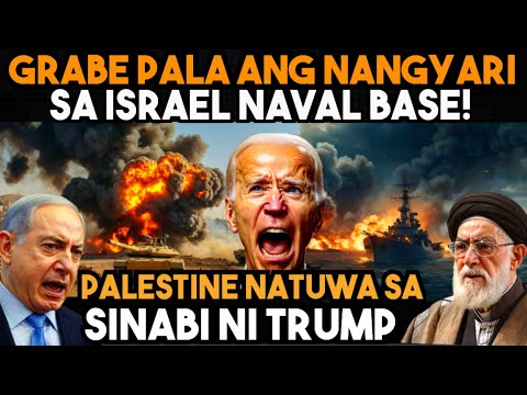 HALA! ISRAEL NAVAL BASE INATAKE ng.. TRUMP MAY SINABI sa PALEST1NE PRESIDENT. IRAN at AMERICA