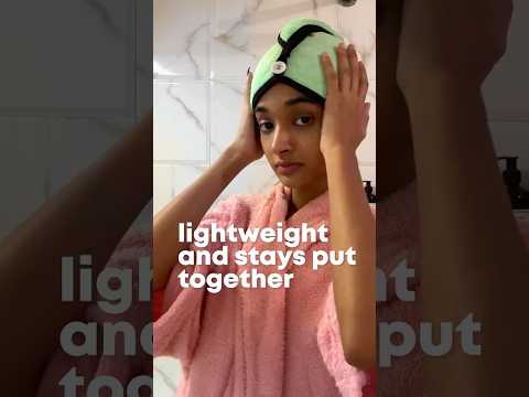 Softspun Hair Wrap Towel 💖 | Frizz-Free Hair in Minutes! | Available on Blinkit & Zepto 🚀