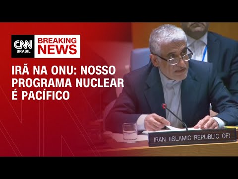 ​Embaixador do Irã na ONU diz que programa nuclear é “pacífico” | BASTIDORES CNN