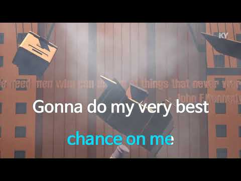 ABBA Take A Chance On Me  KARAOKE