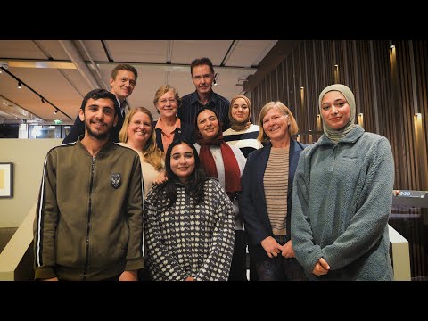 Medisinstudenter fra Gaza besøkte Legeforeningen