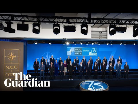 US hosts Nato allies in Washington – watch live