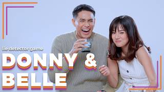 Donny Pangilinan and Belle Mariano Play a Lie Detector Drinking Game | Rec•Create