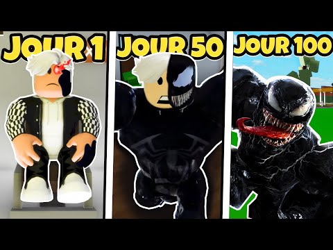 100 JOURS en VENOM SUR BROOKHAVEN RP ! (ROBLOX)