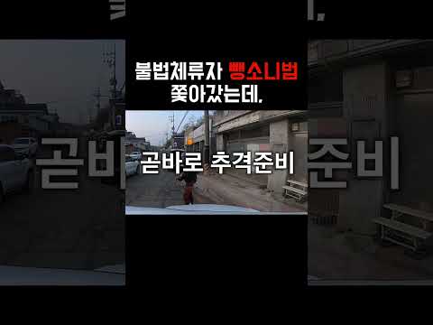 파주, 오토바이 뺑소니 추격