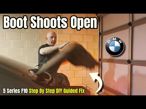 BMW - Boot Lid Tension Spring & Shock Replacement - How To DIY Fix