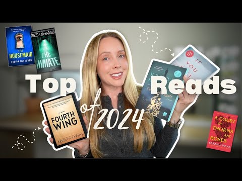 My Top Reads of 2024! Romance, Fantasy, + Smut!