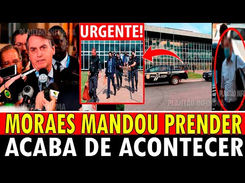 BOMBA PESADA! MORAES MANDA PRENDER — URGENTE EM REDE NACIONAL!