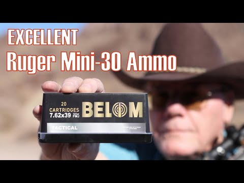 I Found Brass Case Ammo That My Ruger Mini-30 Really Loves - Belom 7.62x39 Shooting Review