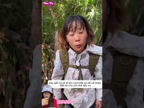 TINGGAL DI RUMAH HUTAN ⁉️MAKAN PISANG MENTAH KEHUJANAN ?#shorts #funny #dubbing