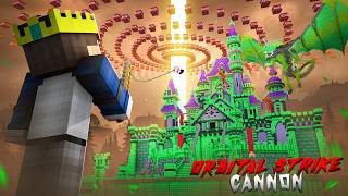 I Build The Orbital Strike Cannon in Minecraft Hardcore...
