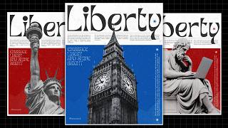 Create this AMAZING poster design in Canva