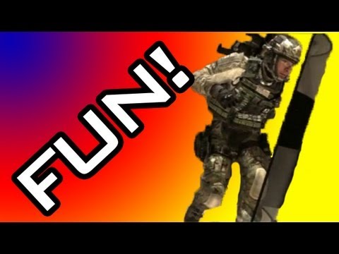 MW3 RIOT SHIELD FUN!