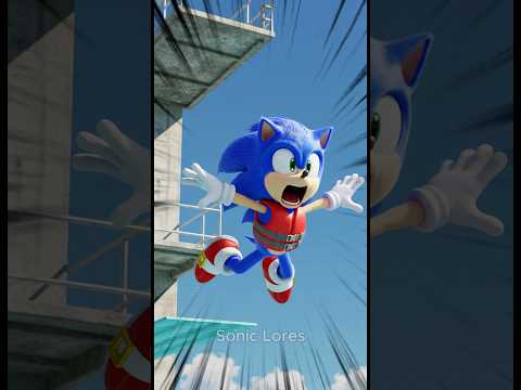 Everyone Doubted Sonic, Untill This Happened | Dive Competition #sonic #sonicvsshadow