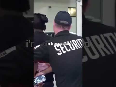 W Security Guard!👮🏻♂️🤣 #funny